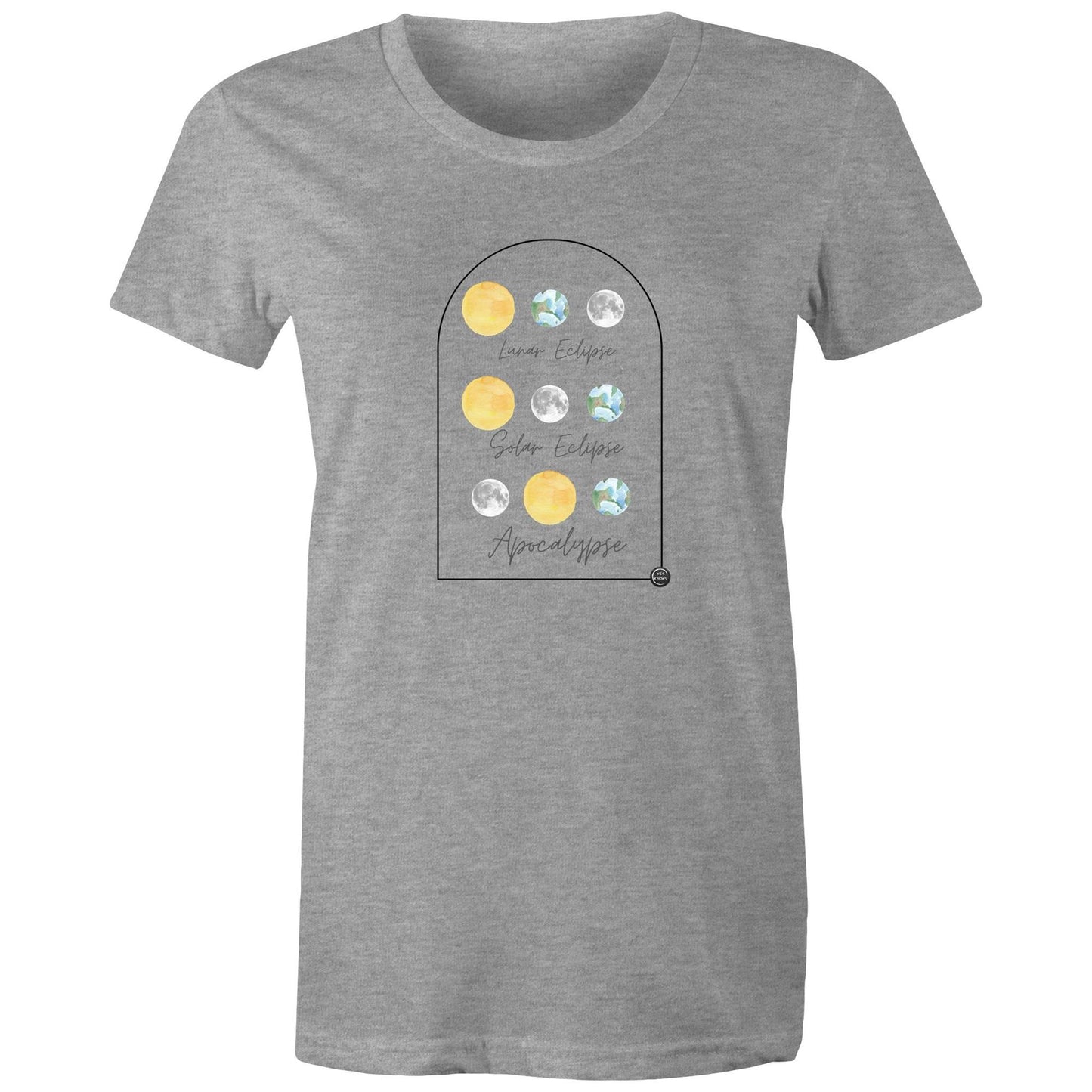 Wes Knows Lunar, Solar & Apocalypse T-Shirt (Ladies)