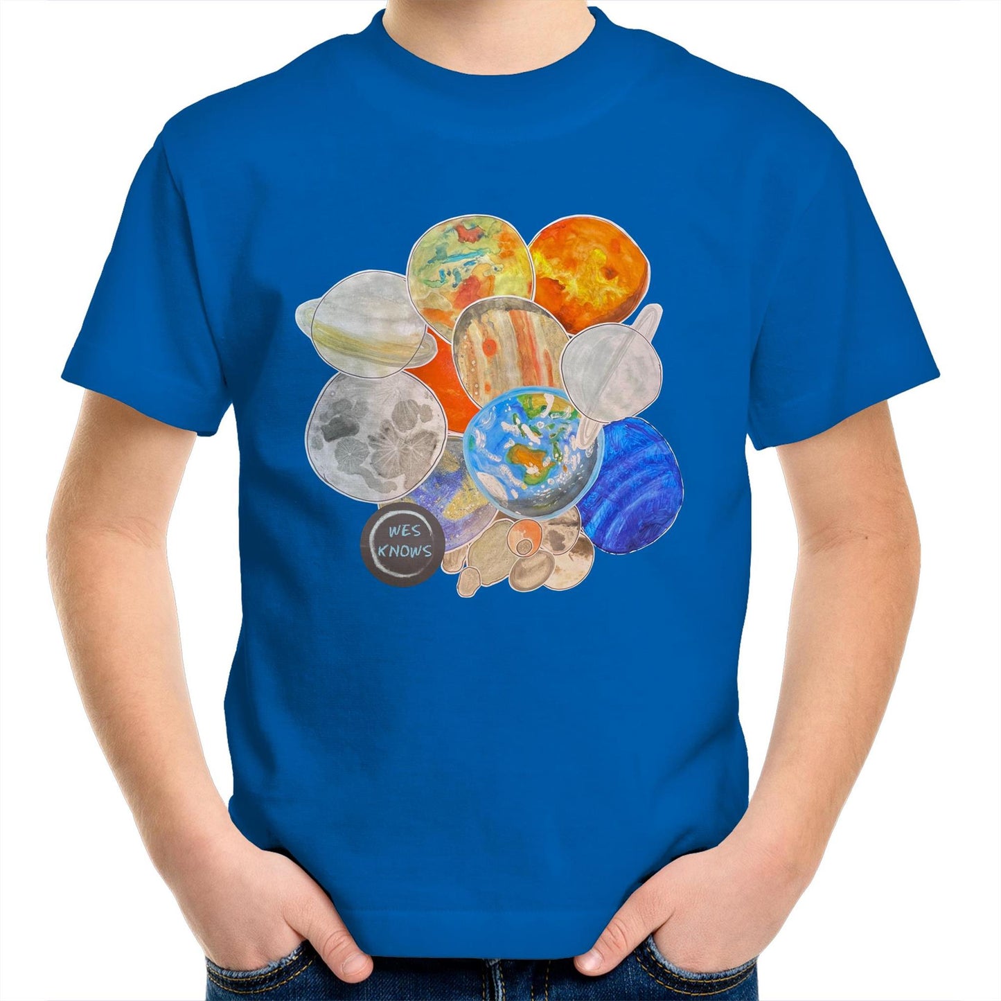 Wes Knows Planet Powered T-Shirt (Kids & Youth)