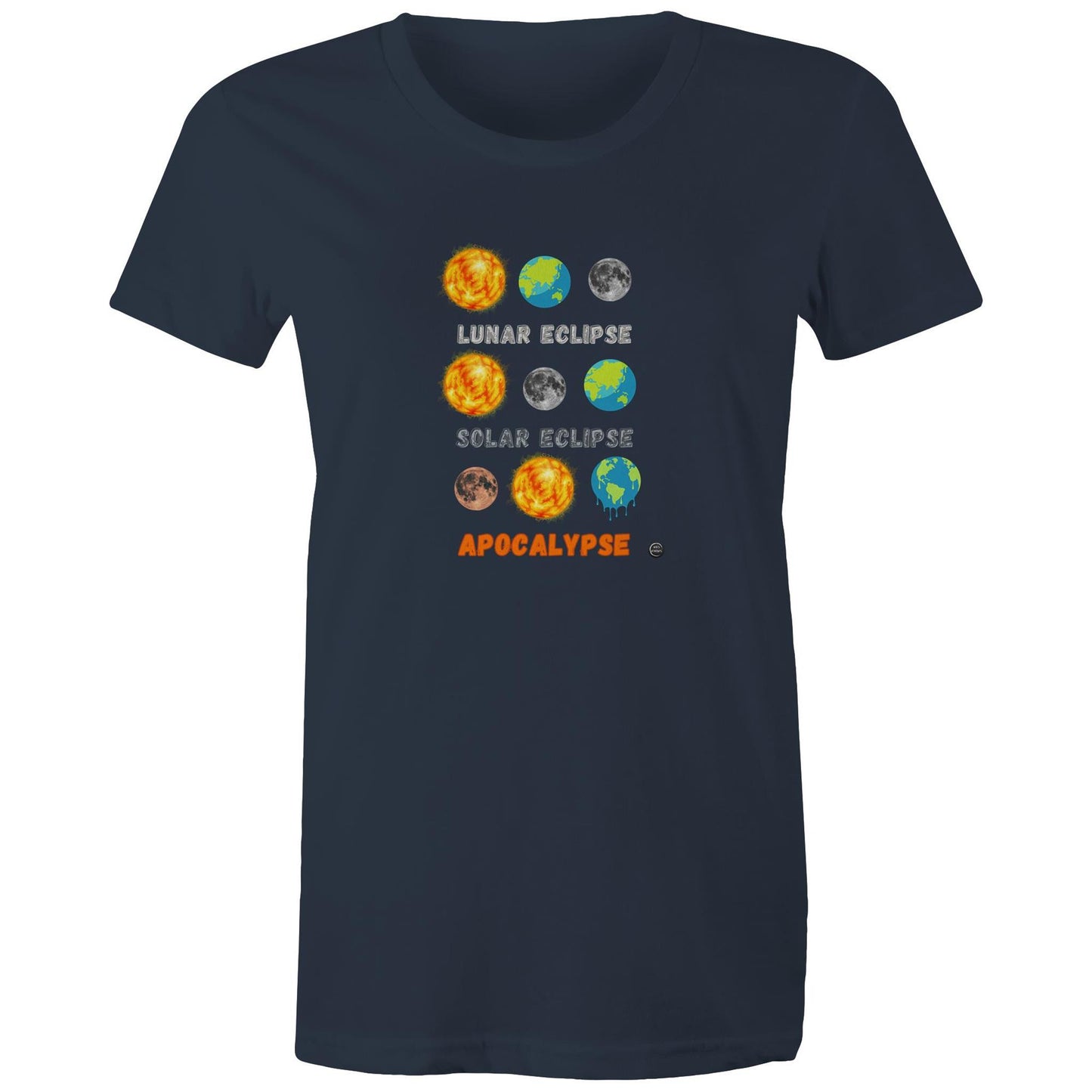 Lunar, Solar & Apocalypse T-Shirt (Womens)