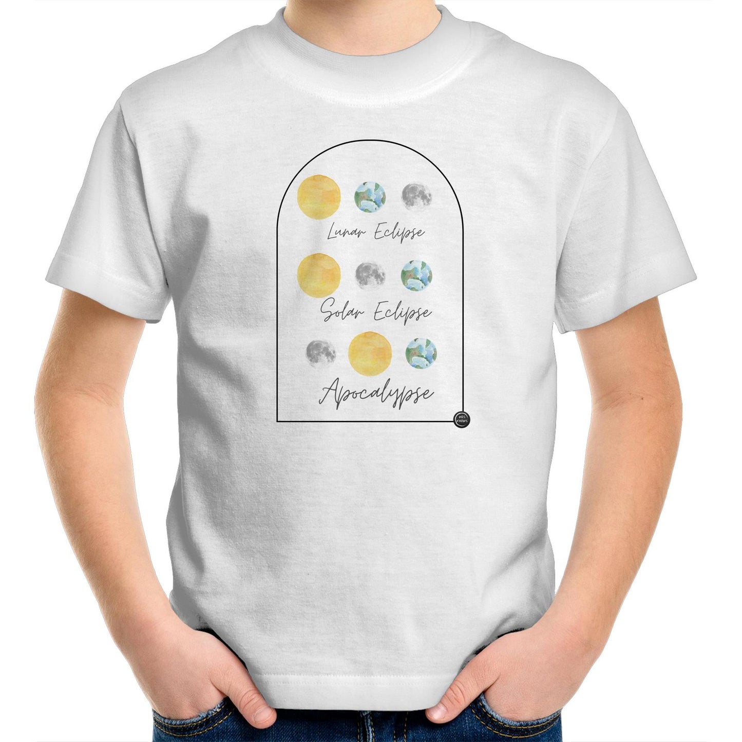 Wes Knows Lunar, Solar & Apocalypse Arch T-Shirt (Kids & Youth)