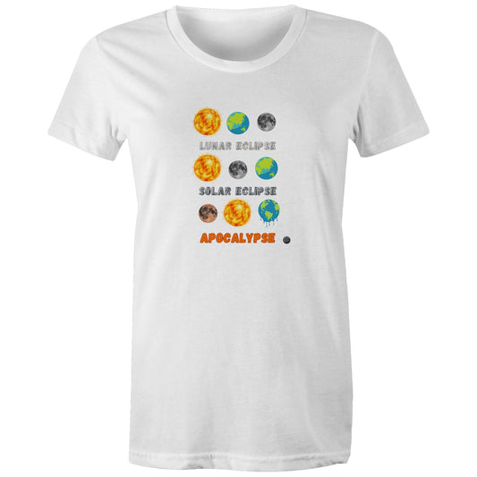Lunar, Solar & Apocalypse T-Shirt (Womens)
