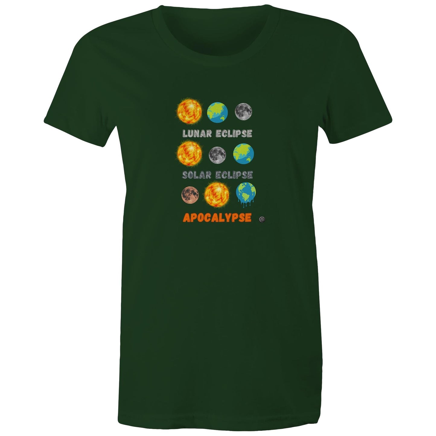 Lunar, Solar & Apocalypse T-Shirt (Womens)
