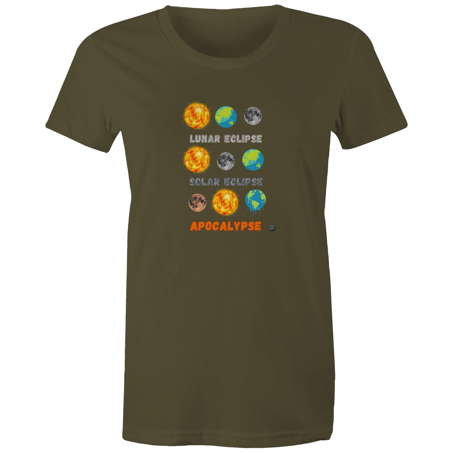 Lunar, Solar & Apocalypse T-Shirt (Womens)