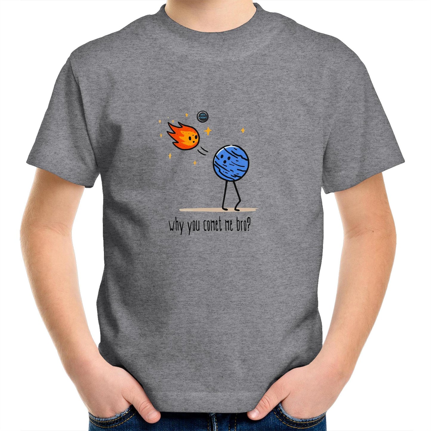 Why you comet me bro? T-Shirt (Kids & Youth)