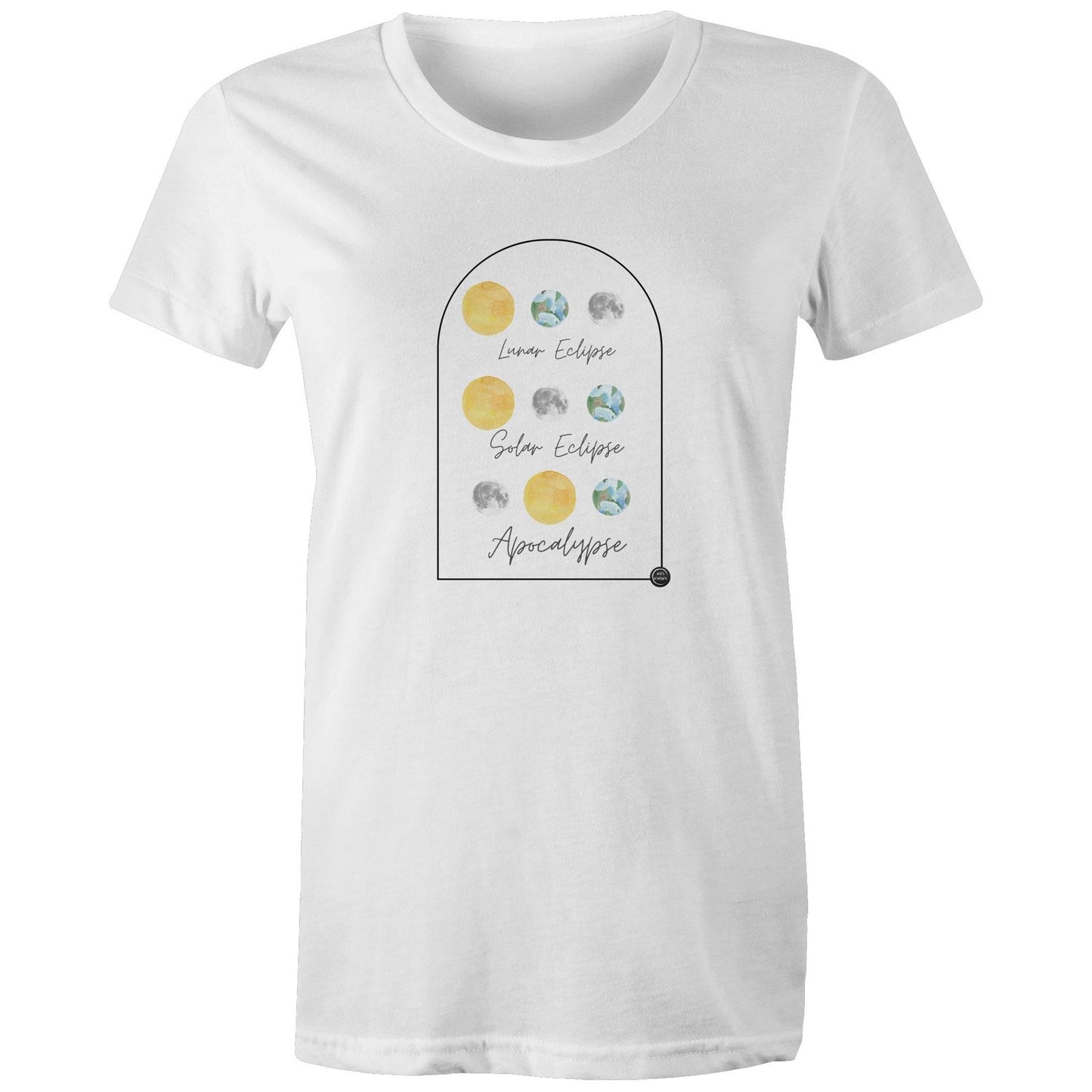 Wes Knows Lunar, Solar & Apocalypse T-Shirt (Ladies)