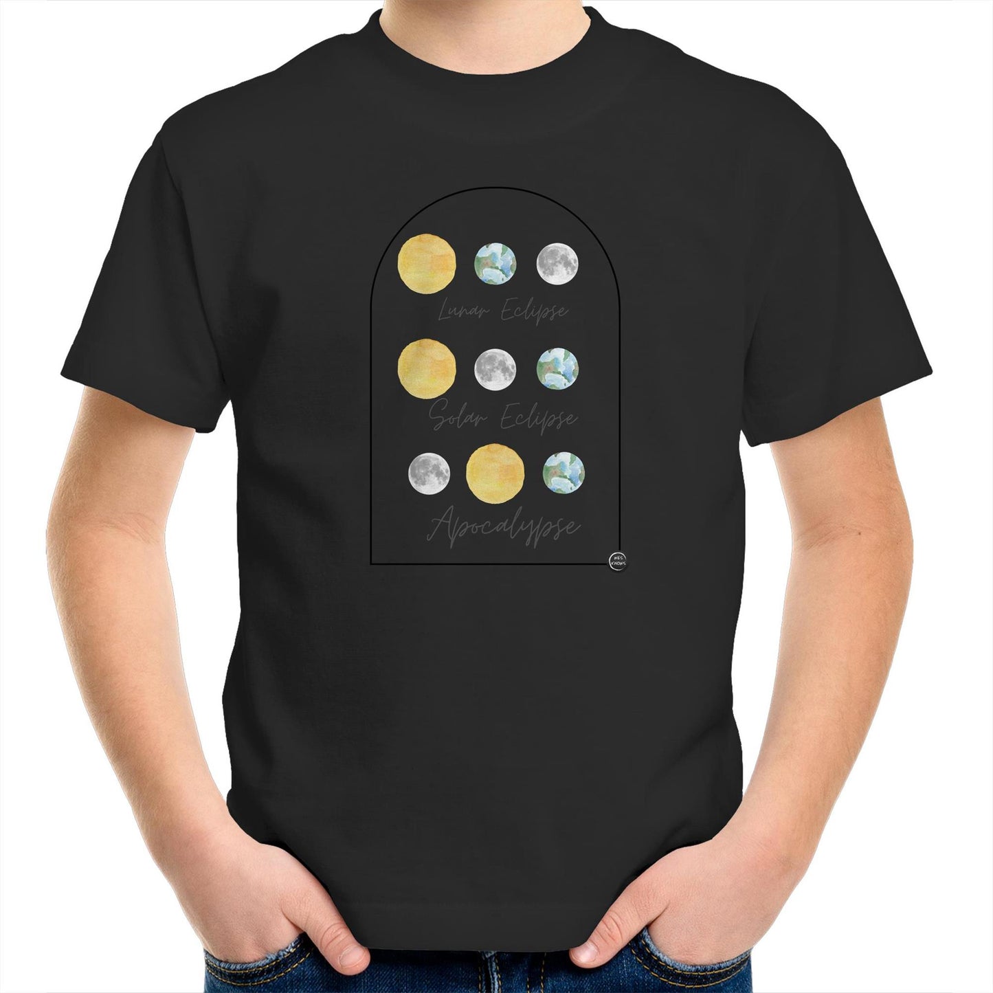 Wes Knows Lunar, Solar & Apocalypse Arch T-Shirt (Kids & Youth)