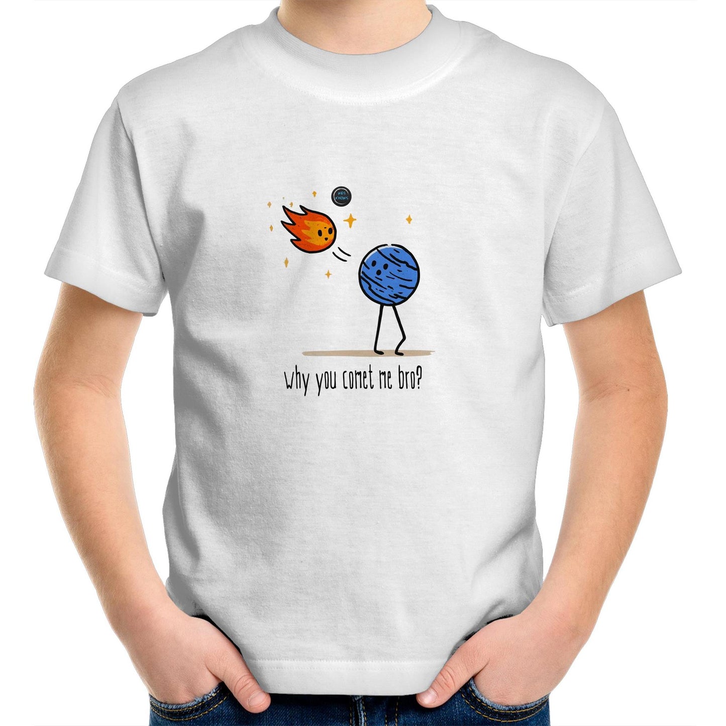 Why you comet me bro? T-Shirt (Kids & Youth)