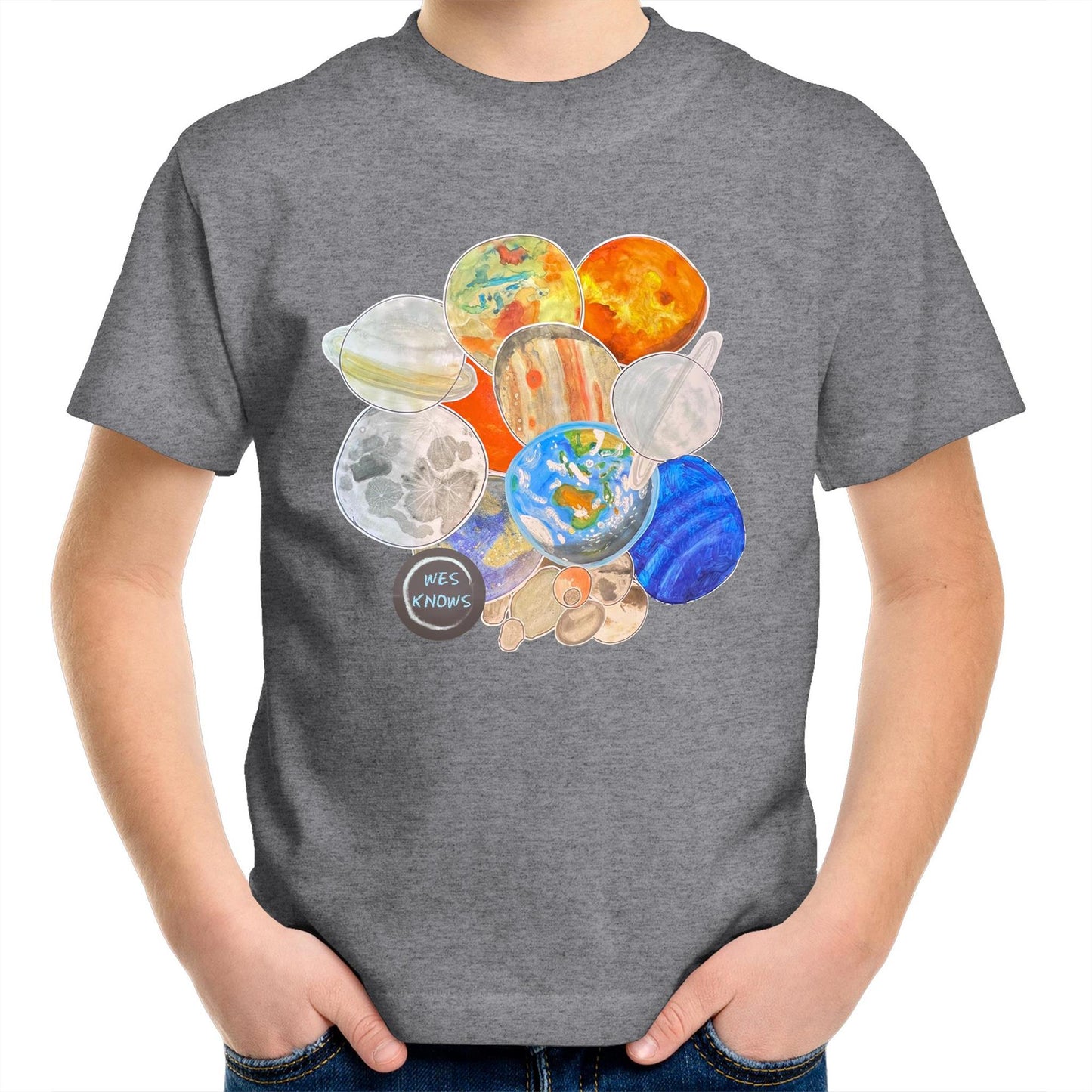 Wes Knows Planet Powered T-Shirt (Kids & Youth)