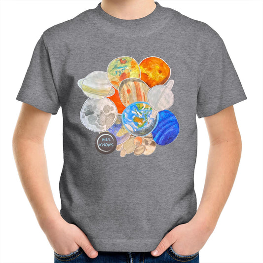 Wes Knows Planet Powered T-Shirt (Kids & Youth)