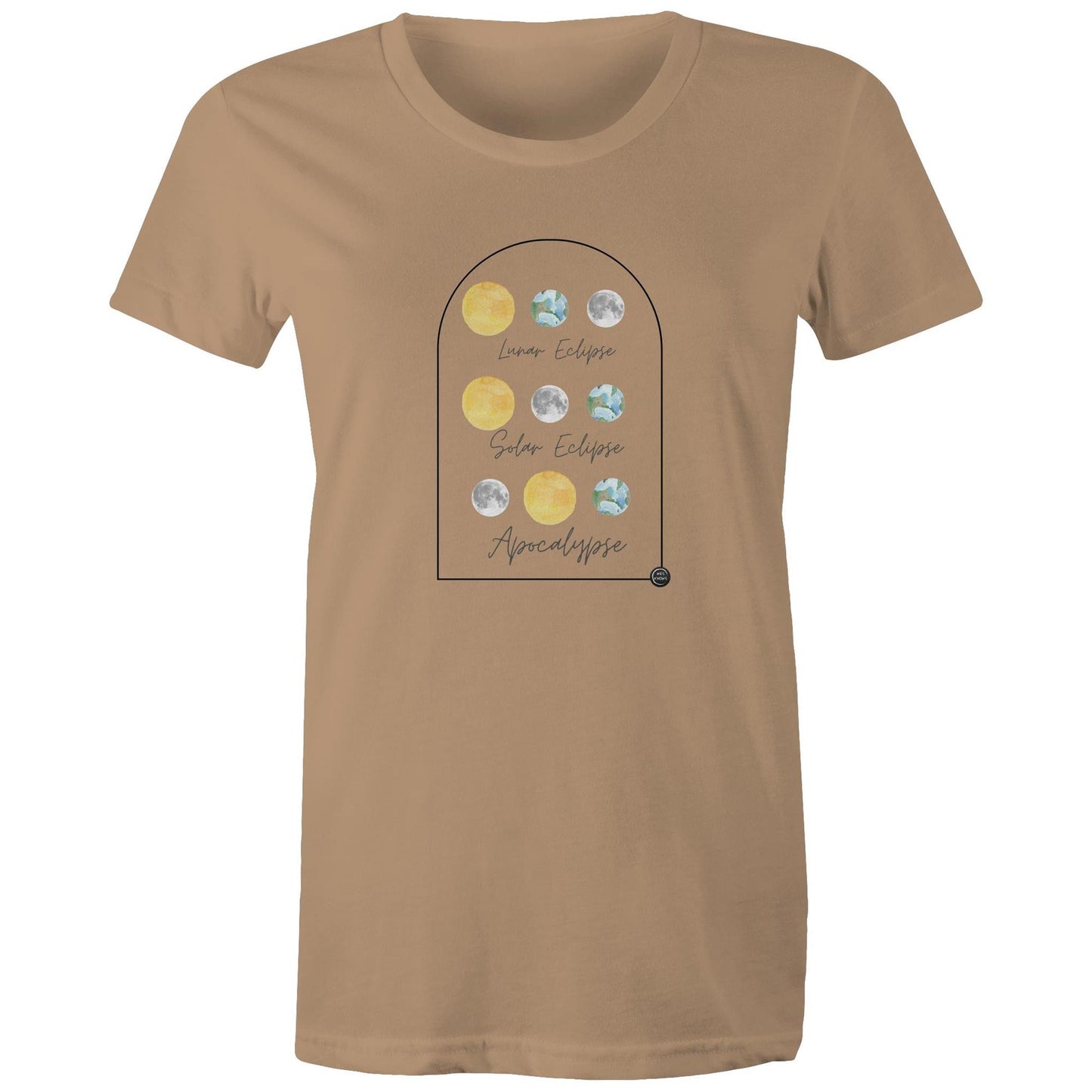Wes Knows Lunar, Solar & Apocalypse T-Shirt (Ladies)