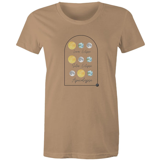 Wes Knows Lunar, Solar & Apocalypse T-Shirt (Ladies)
