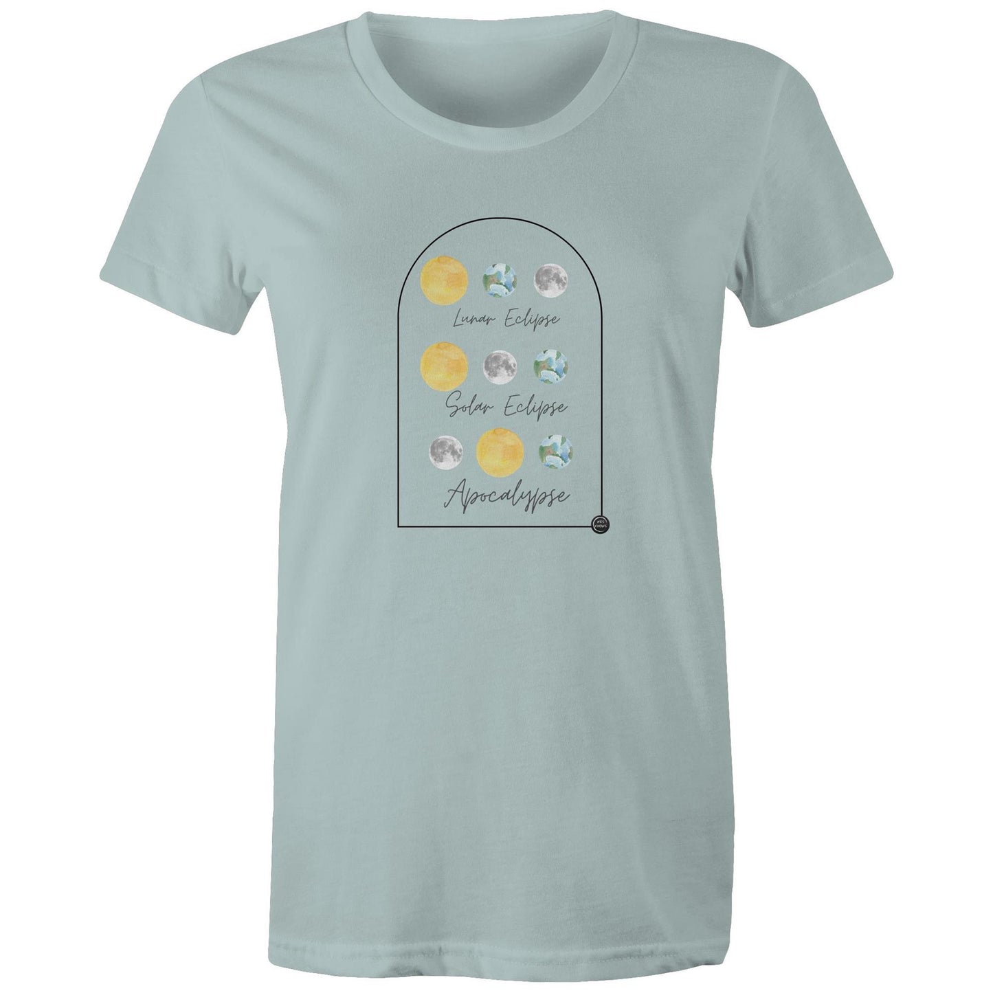 Wes Knows Lunar, Solar & Apocalypse T-Shirt (Ladies)
