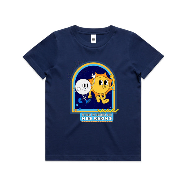 Explore the Universe with Wes Knows T-Shirt (Kids & Youth)