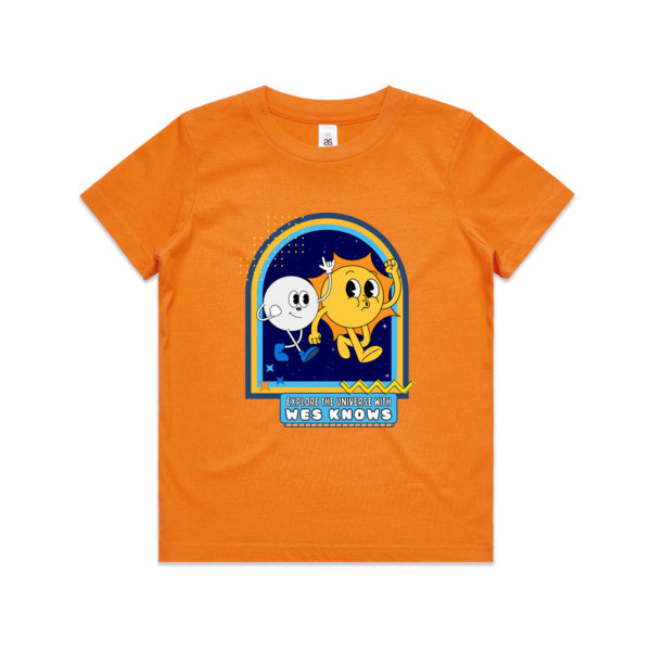 Explore the Universe with Wes Knows T-Shirt (Kids & Youth)
